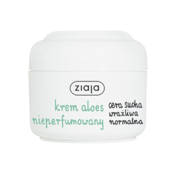 ZIAJA NIEPERFUMOWANY KREM DO TWARZY Z ALOESEM
